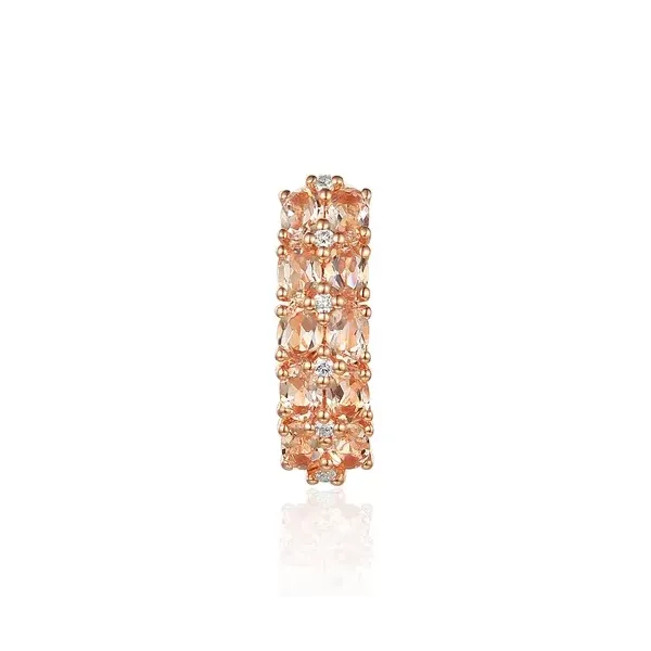 RÓŻOWA ZAWIESZKA MORGANITY DIAMENTY pr 585