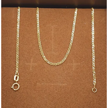 ZŁOTY 14K ŁAŃCUSZEK MONALIZA 55cm id L1016 ZŁOTY 14K ŁAŃCUSZEK MONALIZA 55cm id L1016