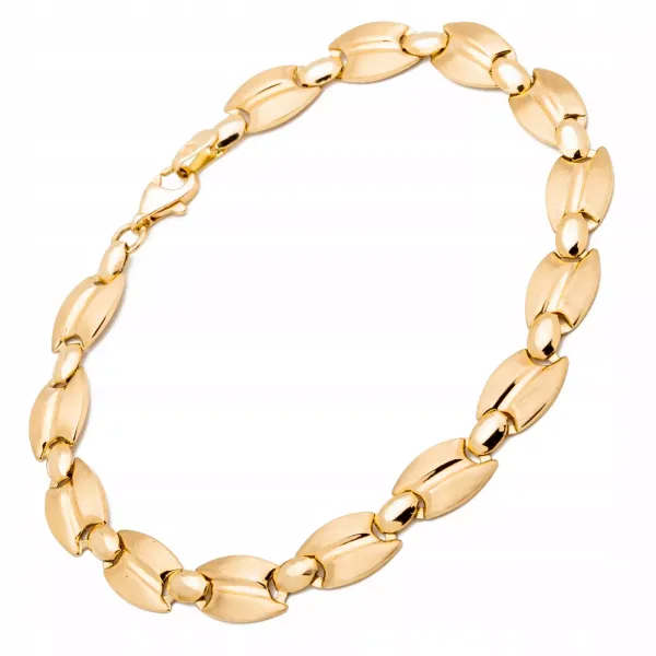 ZŁOTA 14K ELEGANCKA BRANSOLETKA id B918