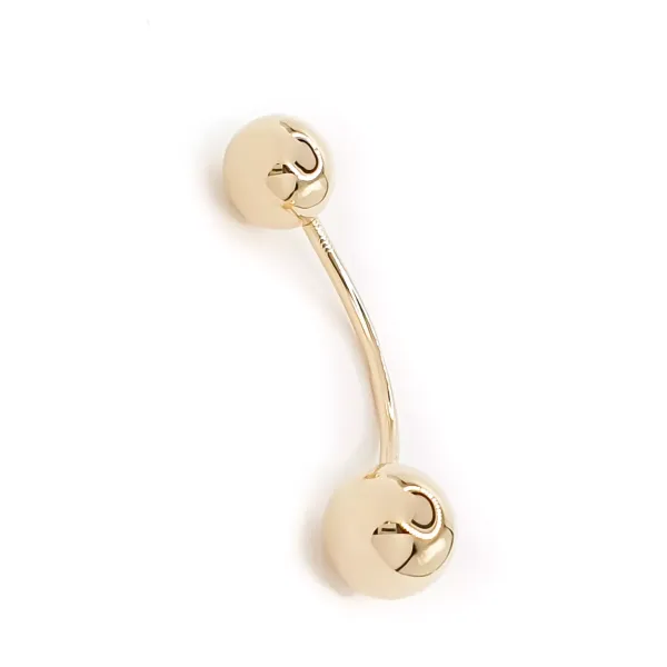 Złoty Kolczyk Do Pępka Piercing pr 585 KP013