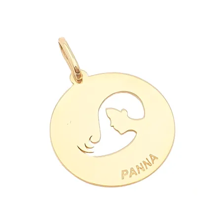 ZŁOTA 585 ZAWIESZKA ZNAK ZODIAKU PANNA id Z1535 ZŁOTA 585 ZAWIESZKA ZNAK ZODIAKU PANNA id Z1535