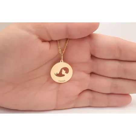 ZŁOTA 585 ZAWIESZKA ZNAK ZODIAKU PANNA id Z1535 ZŁOTA 585 ZAWIESZKA ZNAK ZODIAKU PANNA id Z1535