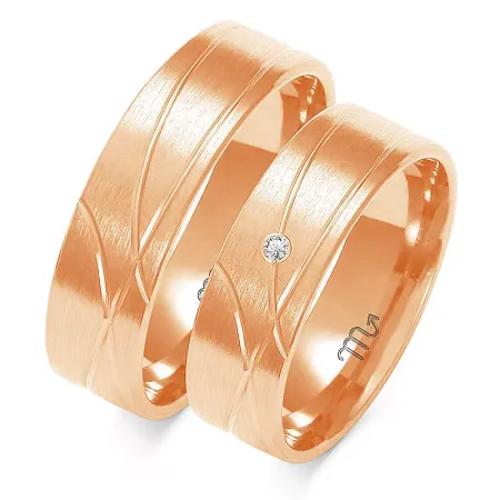 ZŁOTE 14K OBRĄCZKI PŁASKIE 5.5mm BRYLANT GRAWER ZŁOTE 14K OBRĄCZKI PŁASKIE 5.5mm BRYLANT GRAWER