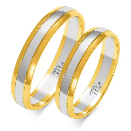 ZŁOTE 14K ŚLUBNE OBRĄCZKI G 0,9 MODEL A-210 ZŁOTE 14K ŚLUBNE OBRĄCZKI G 0,9 MODEL A-210
