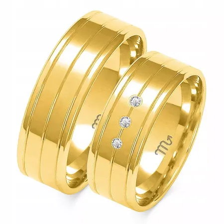 ZŁOTE 8K OBRĄCZKI Z SOCZEWKĄ 7mm BRYLANTY A-226 ZŁOTE 8K OBRĄCZKI Z SOCZEWKĄ 7mm BRYLANTY A-226