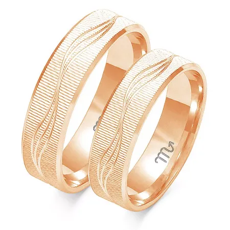 ZŁOTE ELEGANCKIE OBRĄCZKI 5,5mm GRAWER O-110 ZŁOTE ELEGANCKIE OBRĄCZKI 5,5mm GRAWER O-110