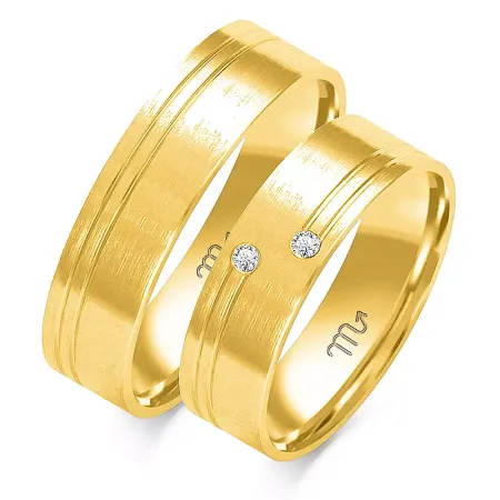 ZŁOTE 14K OBRĄCZKI ŚLUBNE 5,5mm GRAWER O-88A ZŁOTE 14K OBRĄCZKI ŚLUBNE 5,5mm GRAWER O-88A