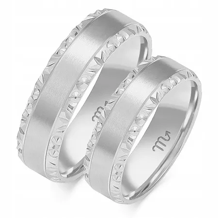 ZŁOTE ŚLUBNE 14K OBRĄCZKI DIAMENTOWANE OE-213 ZŁOTE ŚLUBNE 14K OBRĄCZKI DIAMENTOWANE OE-213