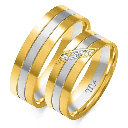 ZŁOTE OBRĄCZKI 14K CYRKONIE SOCZEWKA 6mm GRAWER