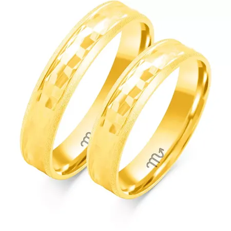 OBRĄCZKI 14K RÓŻOWE ZŁOTO 4.5mm SOCZEWKA GRAWER OBRĄCZKI 14K RÓŻOWE ZŁOTO 4.5mm SOCZEWKA GRAWER