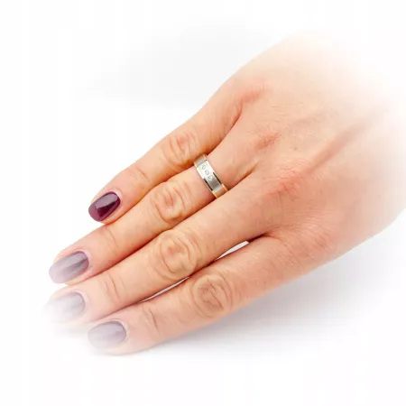 ZŁOTE 14K ŚLUBNE OBRĄCZKI DIAMENTY GRAWER ZŁOTE 14K ŚLUBNE OBRĄCZKI DIAMENTY GRAWER