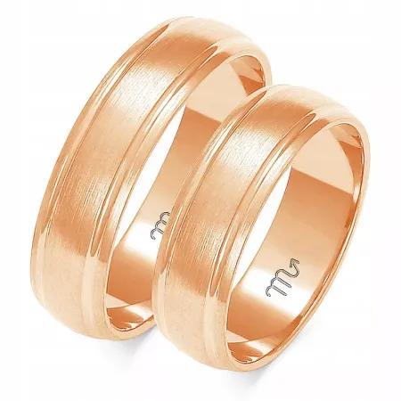 ŚLUBNE 14K OBRĄCZKI PŁASKIE 6mm BIAŁE ZŁOTO GRAWER ŚLUBNE 14K OBRĄCZKI PŁASKIE 6mm BIAŁE ZŁOTO GRAWER