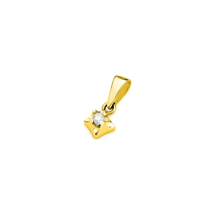 Zawieszka Białe Złoto Brylant 0,15ct Próba 585 Zawieszka Białe Złoto Brylant 0,15ct Próba 585