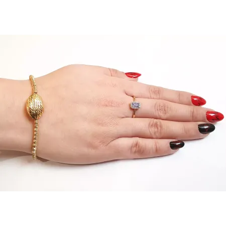 ZŁOTA 14K ELEGANCKA BRANSOLETKA id B792 ZŁOTA 14K ELEGANCKA BRANSOLETKA id B792