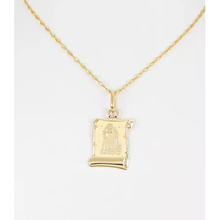 ZŁOTA 585 ZAWIESZKA ZNAK ZODIAKU PANNA ZŁOTA 585 ZAWIESZKA ZNAK ZODIAKU PANNA