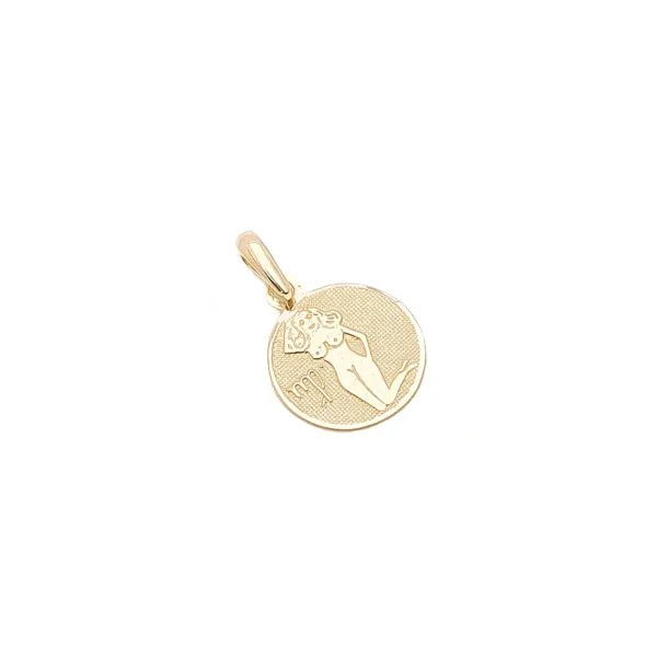 Złota Zawieszka Znak Zodiaku Panna pr 585