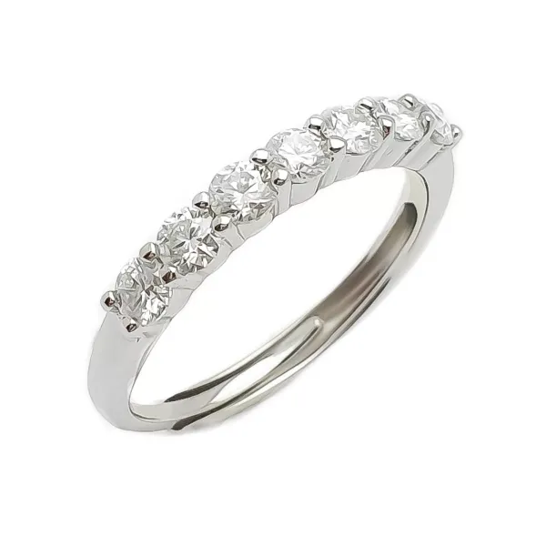 SREBRNY PIERŚCIONEK MOISSANITE PR 925