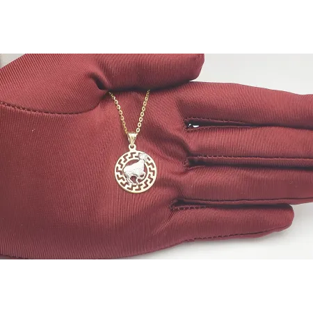 ZŁOTA 585 ZAWIESZKA ZNAK ZODIAKU BARAN id Z1337