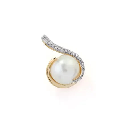 ZAWIESZKA ZŁOTA 585 PERŁA I DIAMENTY PREZENT ZAWIESZKA ZŁOTA 585 PERŁA I DIAMENTY PREZENT