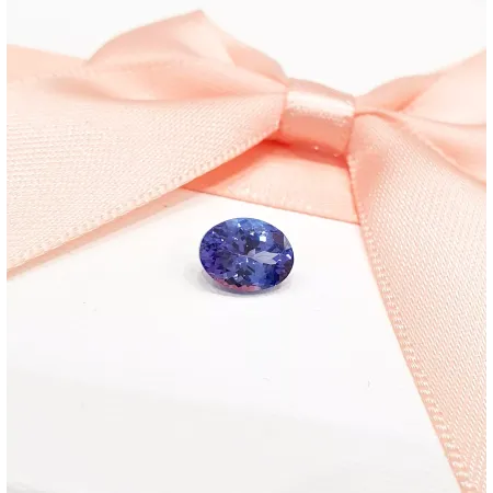 Naturalny Tanzanit 1,50ct + Certyfikat