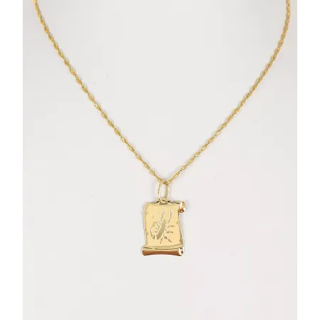 ZŁOTA ZAWIESZKA 585 ZNAK ZODIAKU SKORPION 