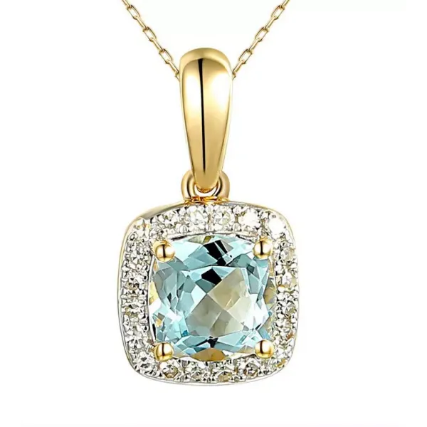 ZAWIESZKA AKWAMARYN I DIAMENTY pr 585