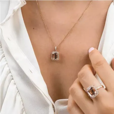 ZAWIESZKA MORGANIT DIAMENTY pr 585 NA PREZENT ZAWIESZKA MORGANIT DIAMENTY pr 585 NA PREZENT