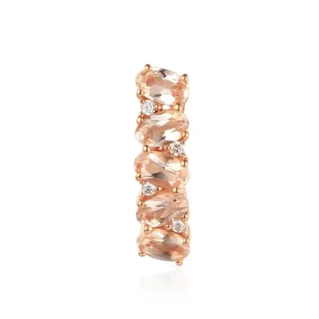 ZAWIESZKA PRÓBA 585 MORGANIT DIAMENTY RÓŻOWE ZŁOTO ZAWIESZKA PRÓBA 585 MORGANIT DIAMENTY RÓŻOWE ZŁOTO