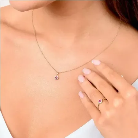 Złota Zawieszka Tanzanit Diamenty Prezent pr 585 Złota Zawieszka Tanzanit Diamenty Prezent pr 585
