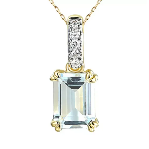 ZAWIESZKA AKWAMARYN I DIAMENTY pr 585