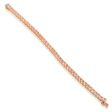 BRANSOLETKA MORGANITY PRÓBA 585 RÓŻOWE ZŁOTO 18cm