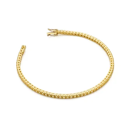 Złota Bransoletka 585 Brylanty 1,07ct Prezent Złota Bransoletka 585 Brylanty 1,07ct Prezent