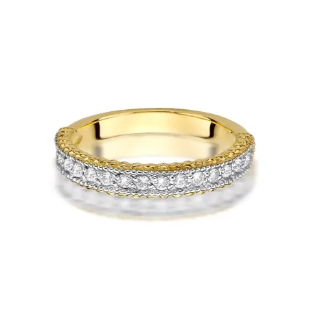 Złoty Pierścionek 585 Zaręczynowy Brylanty 0,25ct Złoty Pierścionek 585 Zaręczynowy Brylanty 0,25ct