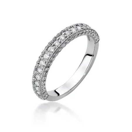 Złoty Pierścionek 585 Zaręczynowy Brylanty 0,25ct Złoty Pierścionek 585 Zaręczynowy Brylanty 0,25ct