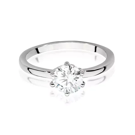 Pierścionek 14K z Brylantem 1,00ct Różowe Złoto Pierścionek 14K z Brylantem 1,00ct Różowe Złoto