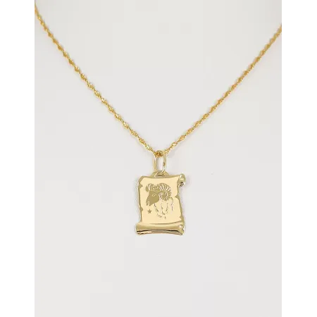ZŁOTA ZAWIESZKA 585 ZNAK ZODIAKU BARAN ZŁOTA ZAWIESZKA 585 ZNAK ZODIAKU BARAN