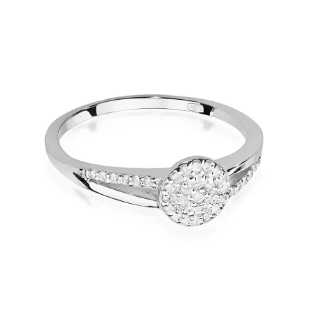 Złoty 585 Pierścionek Brylanty 0,18ct Prezent Złoty 585 Pierścionek Brylanty 0,18ct Prezent
