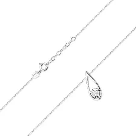 Naszyjnik 585 Celebrytka Łezka Diament Prezent Naszyjnik 585 Celebrytka Łezka Diament Prezent