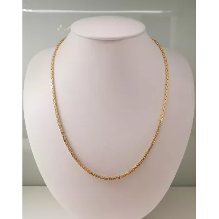 ZŁOTY 585 ŁAŃCUSZEK ŁAŃCUCH KRÓLEWSKI 60 cm L1064 ZŁOTY 585 ŁAŃCUSZEK ŁAŃCUCH KRÓLEWSKI 60 cm L1064