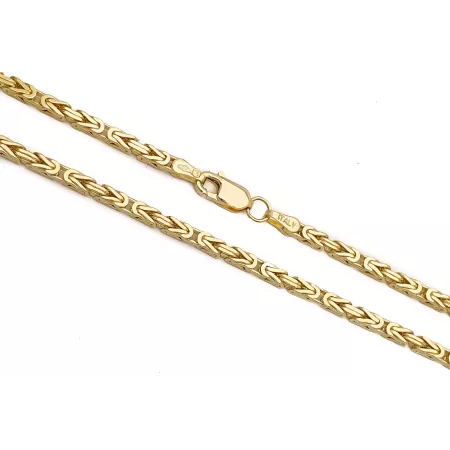 ZŁOTY 585 ŁAŃCUSZEK ŁAŃCUCH KRÓLEWSKI 60 cm L1064 ZŁOTY 585 ŁAŃCUSZEK ŁAŃCUCH KRÓLEWSKI 60 cm L1064