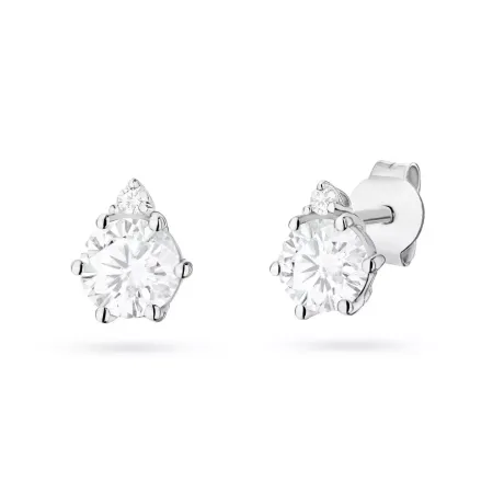 Złote 585 Kolczyki Diament Lab.Białe Złoto 2x0,5ct Złote 585 Kolczyki Diament Lab.Białe Złoto 2x0,5ct