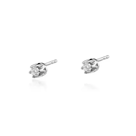 Złote 14K Kolczyki Diament Sztyft 0,20ct Prezent Złote 14K Kolczyki Diament Sztyft 0,20ct Prezent