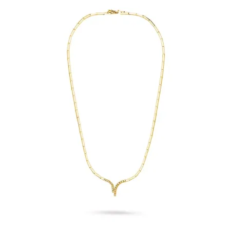 Naszyjnik 14K z Brylantami Białe Złoto 0,15ct Naszyjnik 14K z Brylantami Białe Złoto 0,15ct