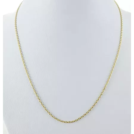 ZŁOTY 585 ŁAŃCUSZEK ANKIER PEŁNY 50 cm id L1133 ZŁOTY 585 ŁAŃCUSZEK ANKIER PEŁNY 50 cm id L1133
