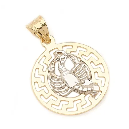 ZŁOTA 585 ZAWIESZKA ZNAK ZODIAKU RAK ZŁOTA 585 ZAWIESZKA ZNAK ZODIAKU RAK