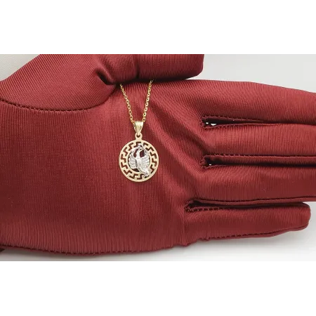 ZŁOTA 585 ZAWIESZKA ZNAK ZODIAKU RAK ZŁOTA 585 ZAWIESZKA ZNAK ZODIAKU RAK