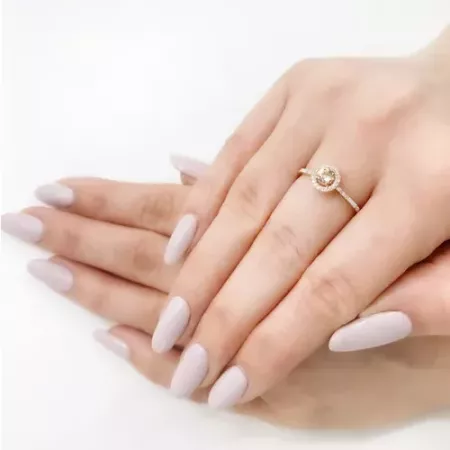 PIERŚCIONEK MORGANIT DIAMENTY PRÓBA 585 PIERŚCIONEK MORGANIT DIAMENTY PRÓBA 585