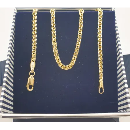 ZŁOTY 14K ŁAŃCUSZEK 55cm LISI OGON id L1089 ZŁOTY 14K ŁAŃCUSZEK 55cm LISI OGON id L1089