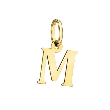 Złota Zawieszka Mała Literka ''M'' pr 585 Złota Zawieszka Mała Literka ''M'' pr 585