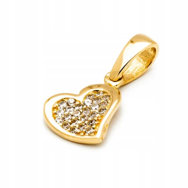 ZAWIESZKA SERDUSZKO Z CYRKONIAMI NA PREZENT